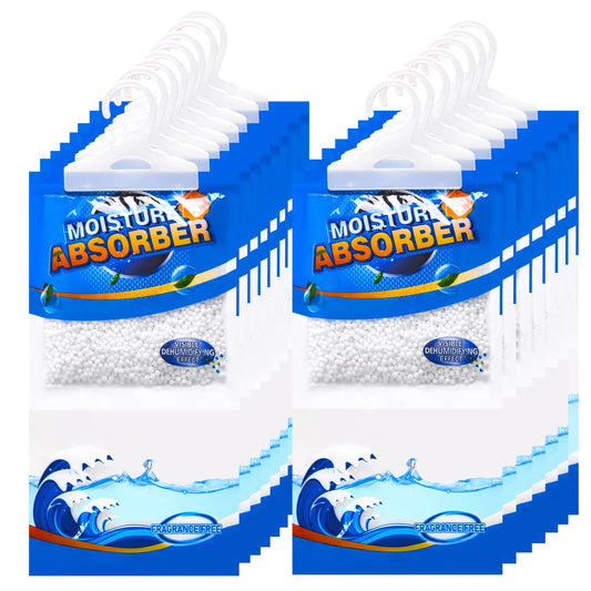 Fragrance-Free Hanging Dehumidifier Bags - 15 Pack